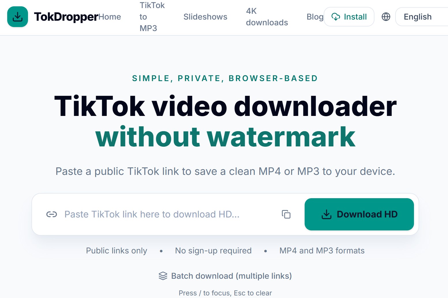 tokdropper-tiktok-video-downloader